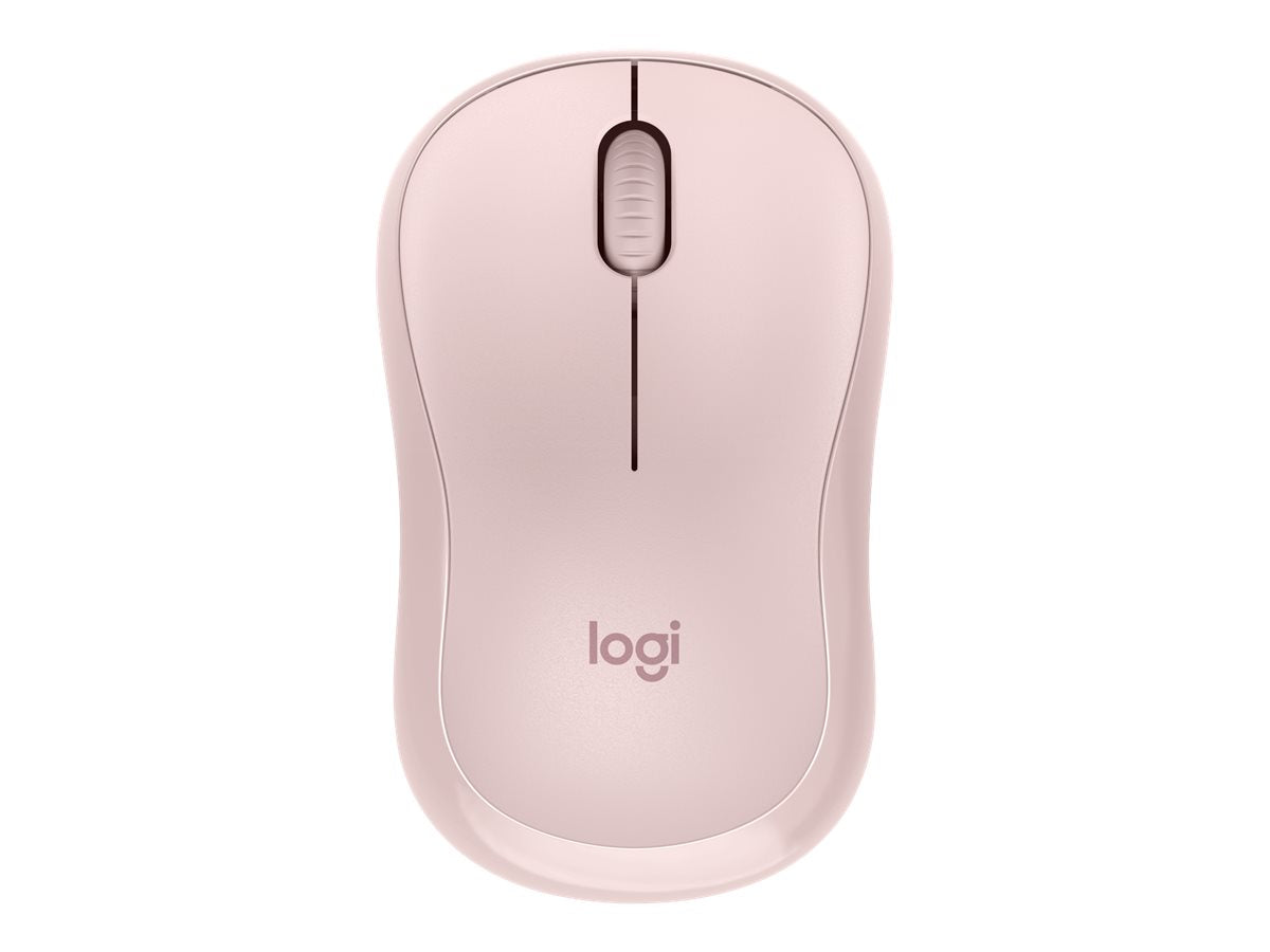 Logitech M240 Silent Bluetooth Mouse, Compact, Portable, Smooth Tracking, Rose - Ratón - 3 botones - inalámbrico - Bluetooth - rosa