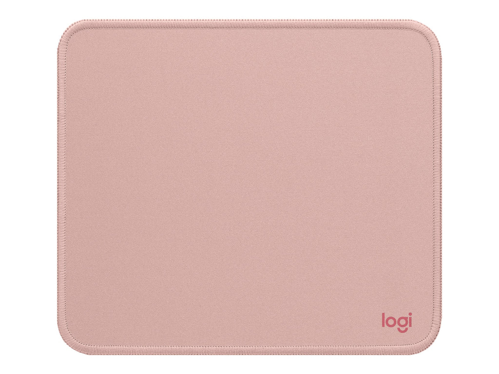 Logitech Studio Series - Alfombrilla de ratón - base de goma antideslizante, fácil deslizamiento, superficie resistente a salpicaduras - rosa oscuro