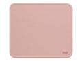 Logitech Studio Series - Alfombrilla de ratón - base de goma antideslizante, fácil deslizamiento, superficie resistente a salpicaduras - rosa oscuro