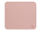Logitech Studio Series - Alfombrilla de ratón - base de goma antideslizante, fácil deslizamiento, superficie resistente a salpicaduras - rosa oscuro