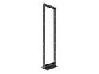 Nexxt Solutions - Rack marco abierto - 2 postes - instalable en el suelo - RAL 9005, negro barniz - 45U - 19"