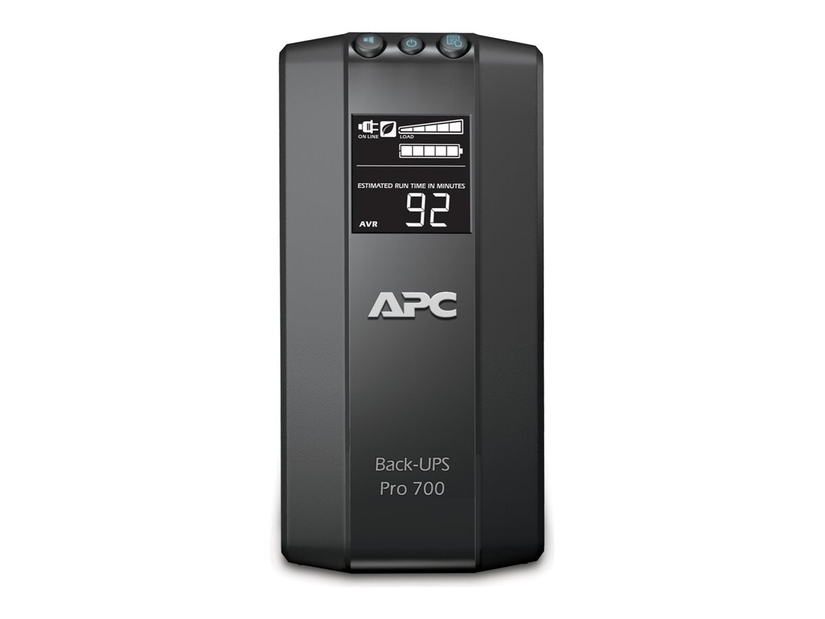 APC Back-UPS RS LCD 700 Master Control - UPS - CA 120 V - 420 vatios - 700 VA - USB - 6 conector(es) de salida