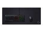 Logitech G G840 Extra Large Gaming Mouse Pad, Optimized for Gaming Sensors, Moderate Surface Friction, Non-Slip Mouse Mat, Mac and PC Gaming Accessories, 900 x 400 x 3 mm; - Alfombrilla de ratón - gaming - talla XL - negro