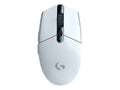 Logitech G G305 - Ratón - óptico - 6 botones - inalámbrico - 2.4 GHz - receptor inalámbrico USB - blanco