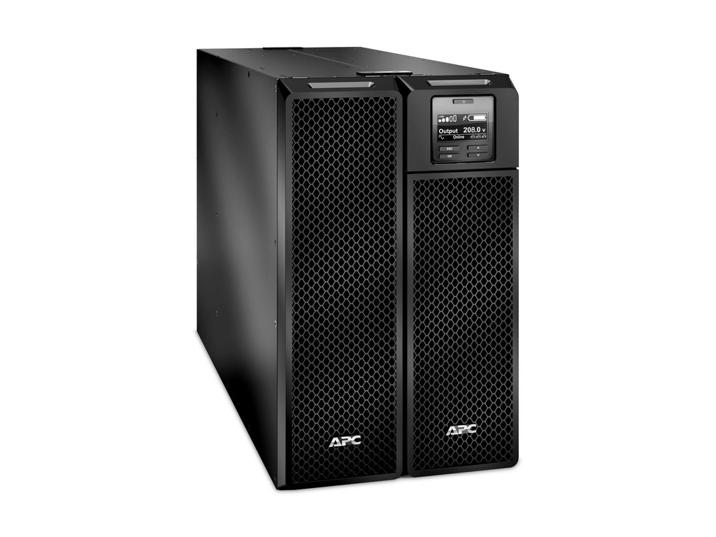 APC Smart-UPS SRT 5000VA - UPS (montaje en rack / externo) - CA 208 V - 4250 vatios - 5000 VA - Ethernet 10/100, USB - conectores de salida: 15 - negro - con Transformador reductor de 208/240 V a 120 V