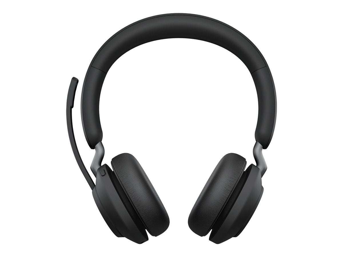 Jabra Evolve2 65 UC Stereo - Auricular - en oreja - Bluetooth - inalámbrico - USB-A - aislamiento de ruido - negro