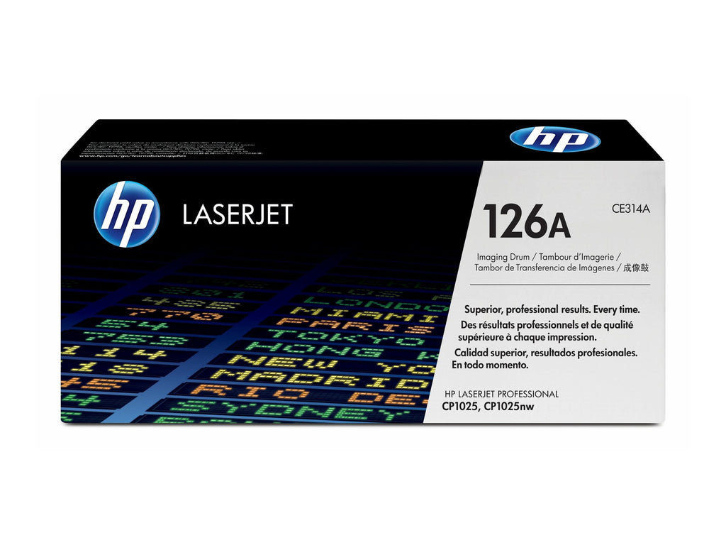HP 126A - Negro, color (cian, magenta, amarillo) - original - kit de tambor - para Color LaserJet Pro CP1025; LaserJet Pro MFP M175; TopShot LaserJet Pro M275