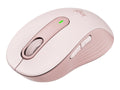 Logitech Signature M650 - Ratón - manos pequeñas - diestro y zurdo - inalámbrico - 2.4 GHz, Bluetooth - receptor de USB Logitech Logi Bolt - rosa