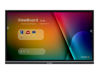 ViewSonic ViewBoard IFP6550 - 65" Clase diagonal pantalla LCD con retroiluminación LED - interactivo - 4K UHD (2160p) 3840 x 2160
