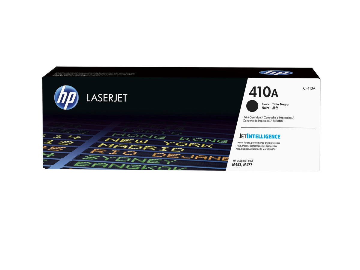 HP 410A - Negro - original - LaserJet - cartucho de tóner (CF410A) - para Color LaserJet Pro M452, MFP M377, MFP M477