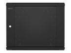 Nexxt Solutions - Rack armario - instalable en pared - negro barniz, RAL 9005 - 6U - 19"