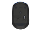 Logitech M170 - Ratón - diestro y zurdo - inalámbrico - 2.4 GHz - receptor inalámbrico USB - azul