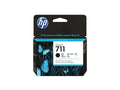 HP 711 - 80 ml - negro - original - cartucho de tinta - para DesignJet T100, T120, T120 ePrinter, T125, T130, T520, T520 ePrinter, T525, T530