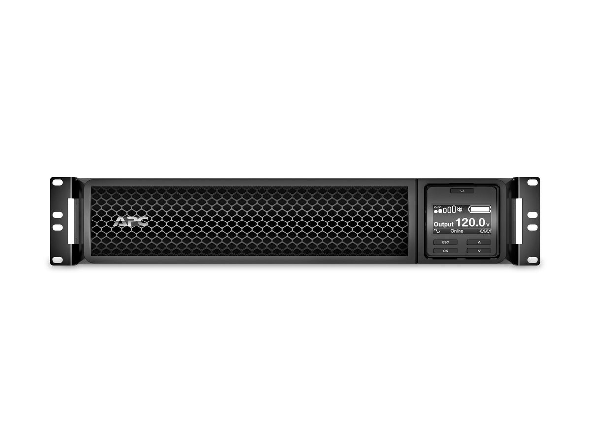 APC Smart-UPS SRT 1500VA RM - UPS (montaje en rack / externo) - CA 120 V - 1.35 kW - 1500 VA - RS-232, USB - conectores de salida: 6 - PFC - 2U - negro