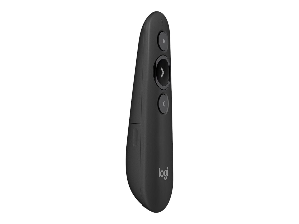 Logitech R500 - Control remoto para presentaciones - 3 botones - grafito