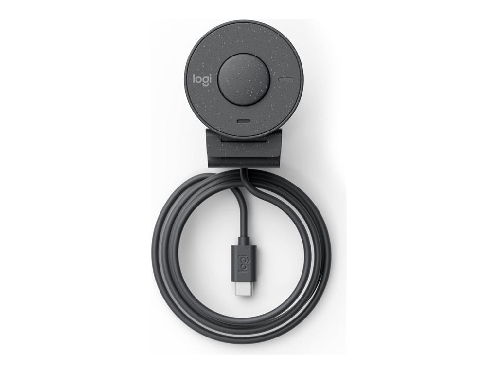 Logitech BRIO 300 - Webcam - color - 2 MP - 1920 x 1080 - 1080p, 720p - audio - USB-C