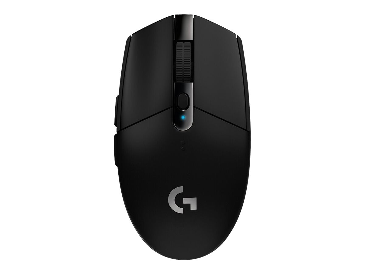 Logitech G G305 - Ratón - óptico - 6 botones - inalámbrico - 2.4 GHz - receptor inalámbrico USB - negro