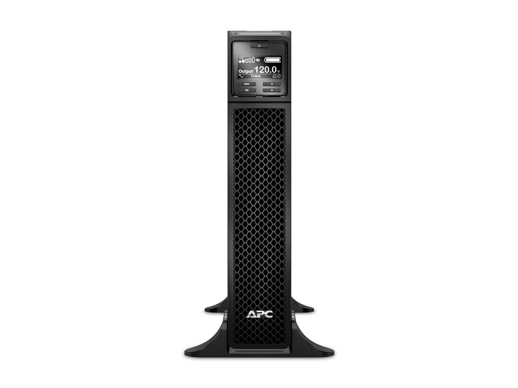 APC Smart-UPS SRT 1500VA - UPS (montaje en rack / externo) - CA 120 V - 1.35 kW - 1500 VA - RS-232, USB - conectores de salida: 6 - PFC - 2U - negro