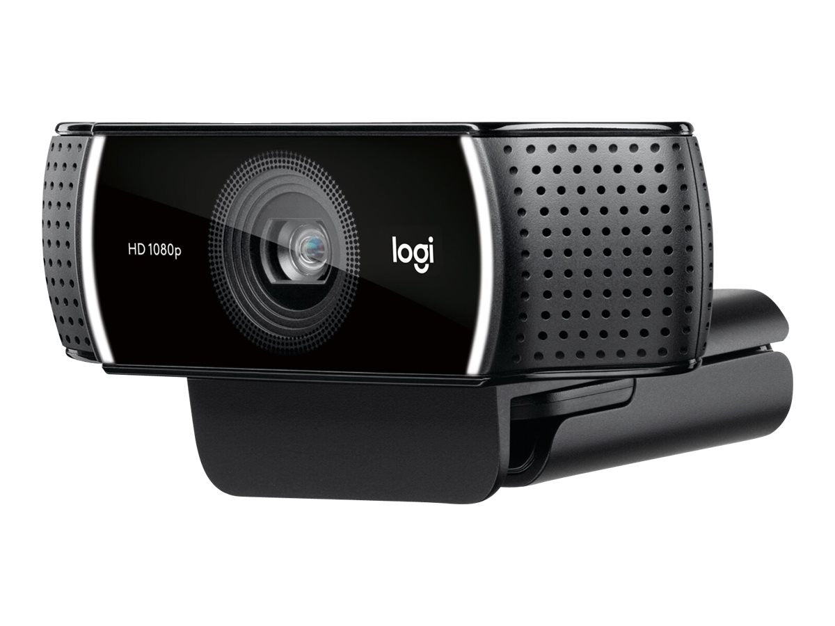 Logitech HD Pro Webcam C922 - Webcam - color - 720p, 1080p - audio - H.264