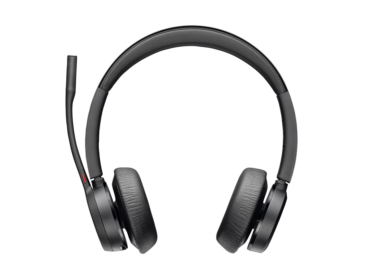 Poly Voyager 4320-M - Auricular - en oreja - Bluetooth - inalámbrico, cableado - USB-A a través de adaptador Bluetooth - negro - Certificado para Equipos de Microsoft, Certificado por Zoom