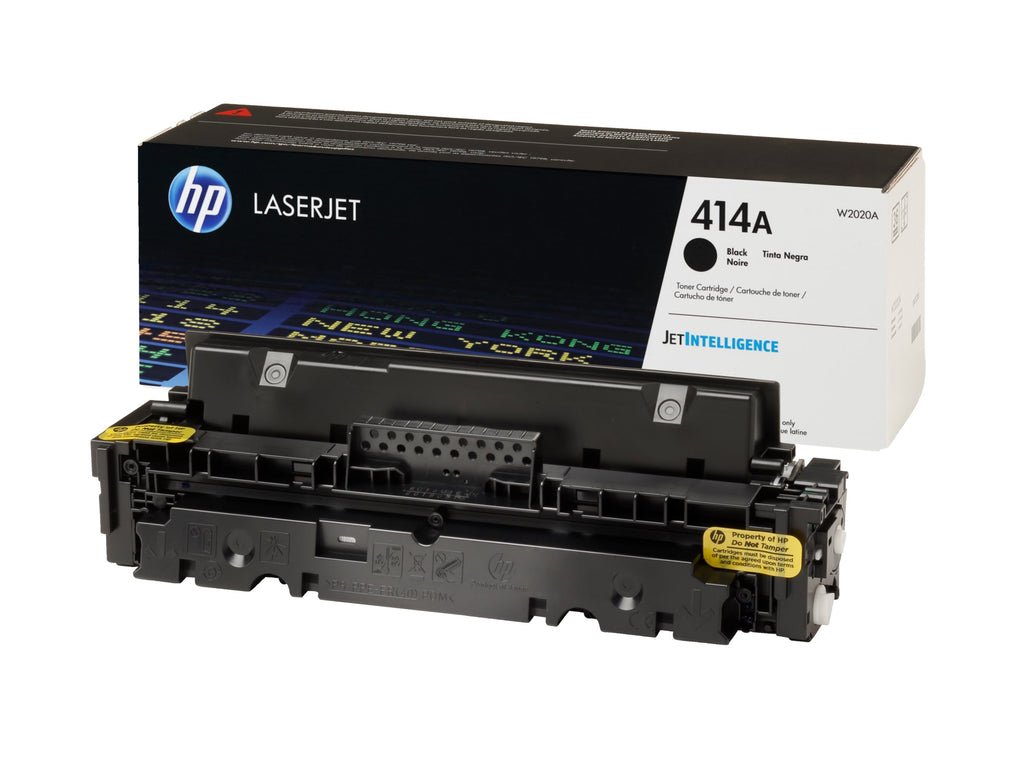 HP 414A - Negro - original - LaserJet - cartucho de tóner (W2020A) - para Color LaserJet Enterprise M455, MFP M480; Color LaserJet Pro M454, M479, MFP M479