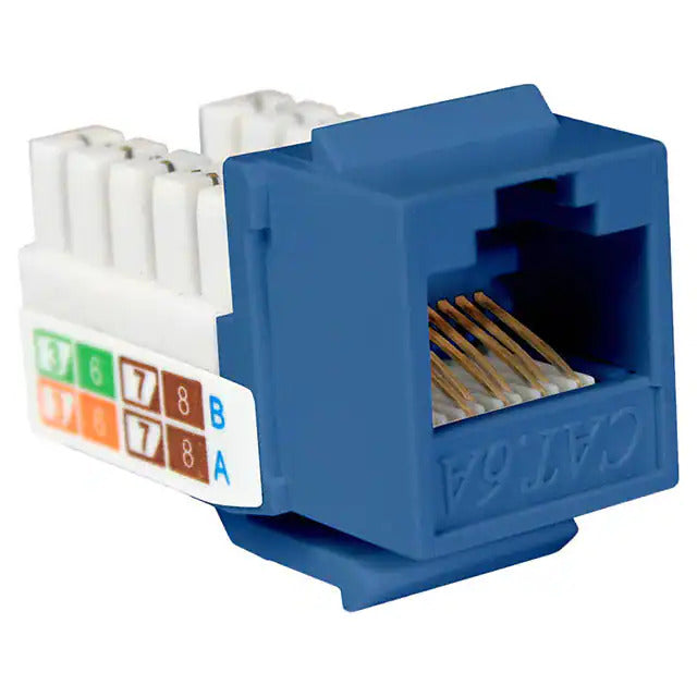 JACK  RJ45 CAT6A AZUL