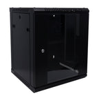 UNIVIEW 9U ASSEMBLED CABINET, CONSTRUCTED WITH SPCC STEEL FOR LONG-LASTING PROTECTION, SUPPORTS QUICK-RELEASE SIDE DOORS