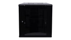 UNIVIEW 12U ASSEMBLED CABINET, CONSTRUCTED WITH SPCC STEEL FOR LONG-LASTING PROTECTION, SUPPORTS QUICK-RELEASE SIDE DOORS