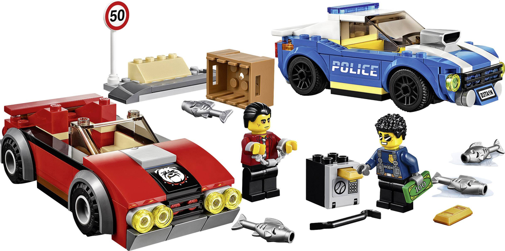 LEGO City 60242 - Arresto Policial en Carretera