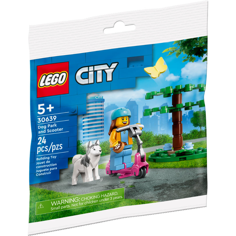 LEGO 30639 - Parque para Perros y Patinete