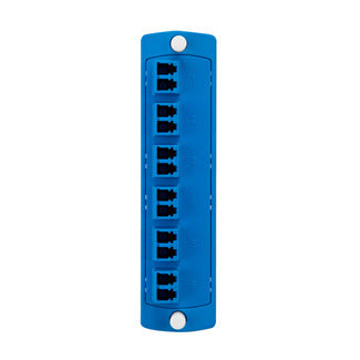 Module Plate Blue 12 fiber Zirconia Ceramic SM OS1/2