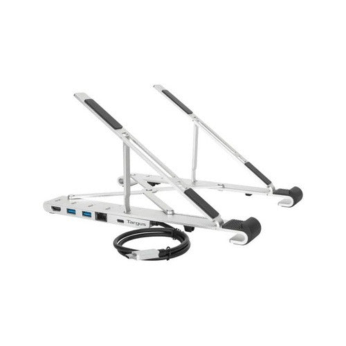 TARGUS  SOPORTE PARA COMPUTADORA PORTÁTIL + BASE INTEGRADA CON PD PASS-THRU DE 100 W
