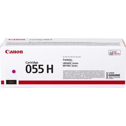 CANON CARTUCHO DE TONER 055 H MAGENTA