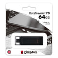 KINGSTON 64GB DATATRAVELER 70 USB 3.2 GEN 1 TYPE-C FLASH DRIVE