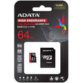 Adata microSDXC/SDHC UHS-I de alta resistencia para camaras de vigilancia