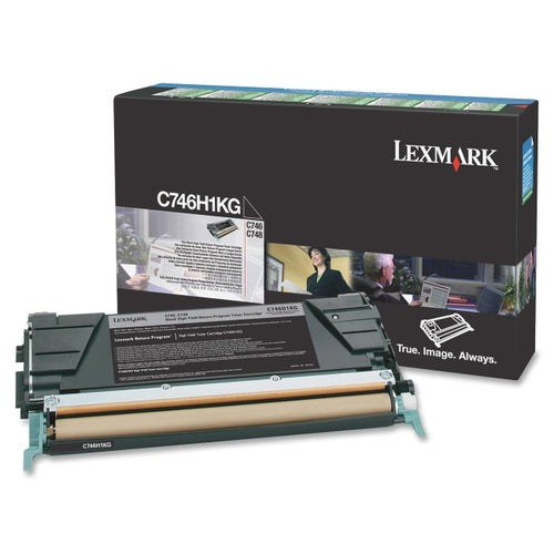Lexmark Cartucho de Tóner Negro 12.000 Páginas para C746dn, C746dtn, C746n, C748de, C748dte, C748e