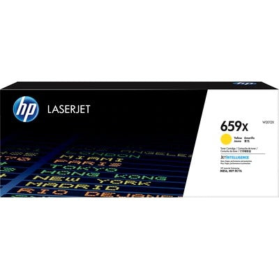 HP 659X YELLOW LASERJET TONER CARTRIDGE
