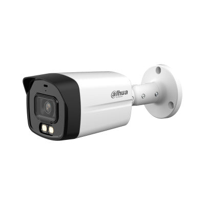 DAHUA HDCVI 5MP SMART DUAL LIGHT 40M FIXED-FOCAL BULLET CAMERA BUILD IN MIC