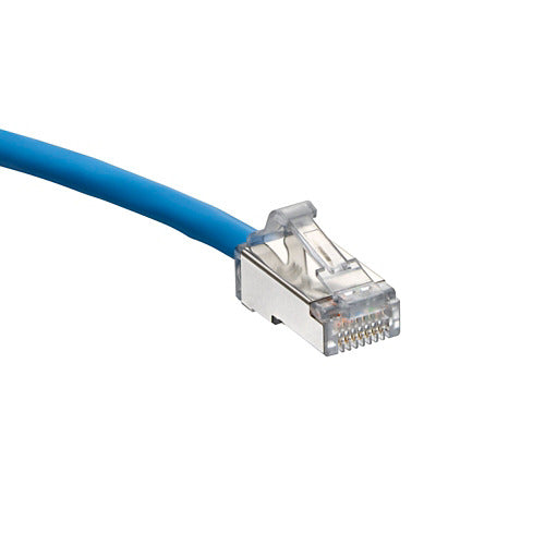 LEVITON PATCH CORD 3'CAT6A AZUL DIAMETRO REDUCIDO  UTP/SHIELD