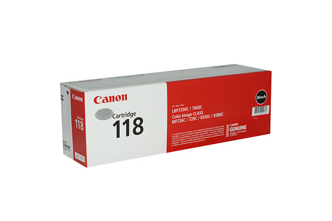 CANON CARTUCHO DE TONER TODO EN UNO BLACK 118