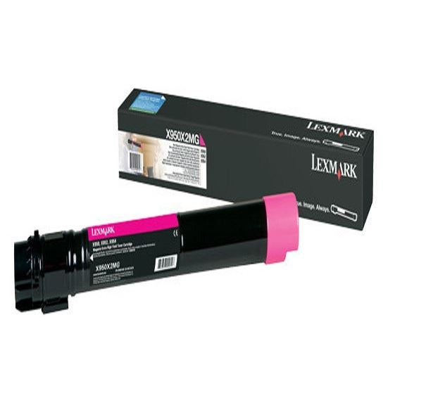Lexmark X95x Cartucho de tóner Magenta Extra Alto Rendimiento 22K