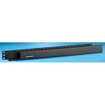 ORTRONICS PANEL,WIRE MGMT,BK,1.75X19" 1.5X1.5X17"DUCT,WIREWAY
