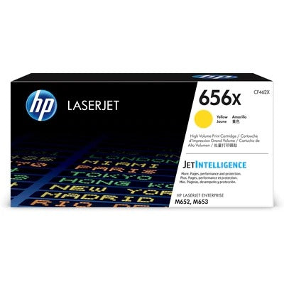 HP LaserJet Toner Cartridge High Yield Yellow 656X