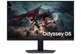 SAMSUNG MONITOR GAMER PLANO DE 27 RESOLUCIÓN QHD (2560 X 1440) VELOCIDAD 180HZ  SOPORTE AJUSTABLE EN ALTURA, INCLINACIÓN, GIRO Y PIVOTE (90°) PARA MAYOR COMODIDAD  INCLUYE PUERTOS HDMI 2.0 Y DISPLAYPO