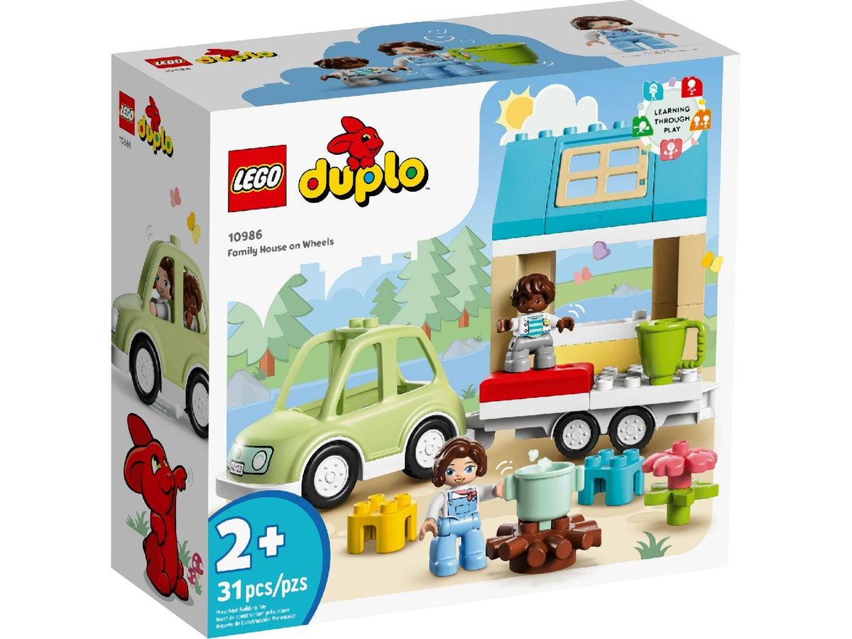 LEGO DUPLO 10986 - Casa Familiar Sobre Ruedas