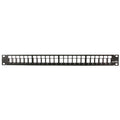 LEVITON PATCH PANEL QUICKPORT 24PT 1U