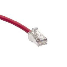 LEVITON PATCH CORD 3'CAT6A ROJO UTP/SHIELD DIAMETRO REDUCIDO