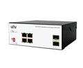 UNIVIEW HARSH POE SWITCH 4 PORT 10/100 + 2 SFP SLOT 1000 MBSP 65W