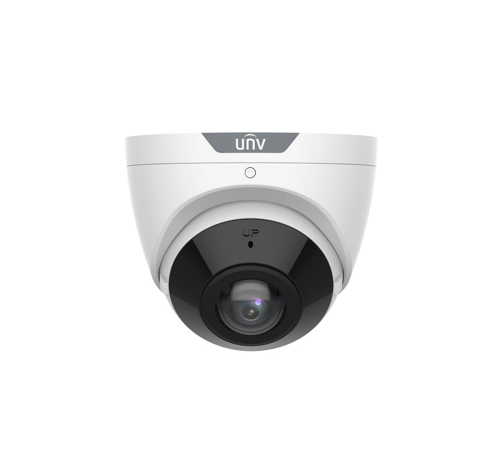 UNIVIEW IP 8MP EYEBALL CAMERA 180° WIDE ANGLE INTELLIGENT WDR  IR20M BUILT-IN MIC IK10 IP67