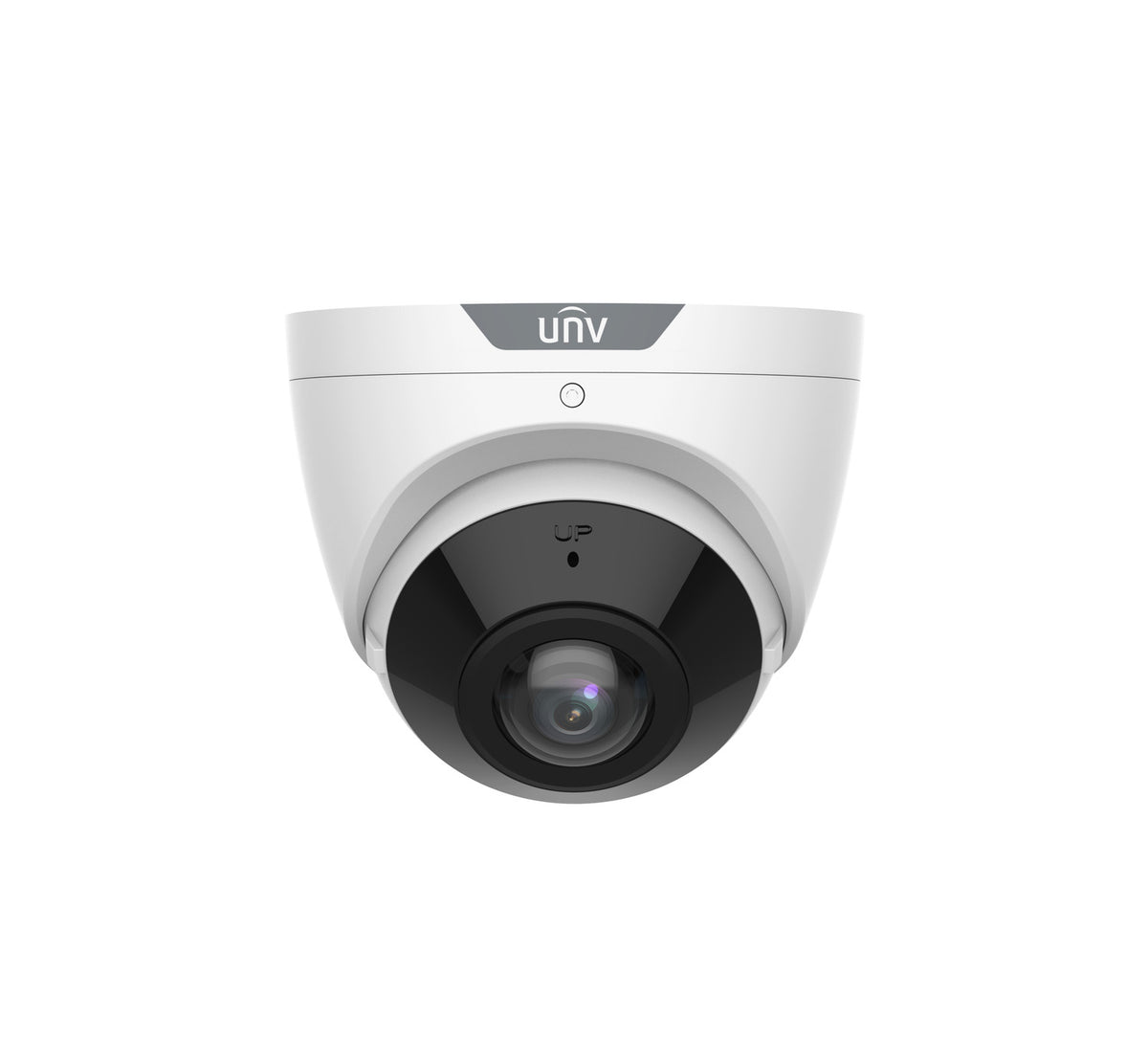 UNIVIEW IP 8MP EYEBALL CAMERA 180° WIDE ANGLE INTELLIGENT WDR  IR20M BUILT-IN MIC IK10 IP67